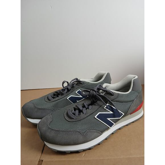 USED New Balance Men’s 515 V3 Casual Sneakers Grey/Blue Size 9 main image 5